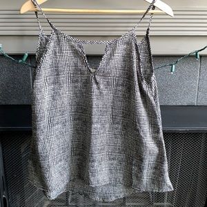 3for30!! ✨ Vintage Havana Black and White Check Tank